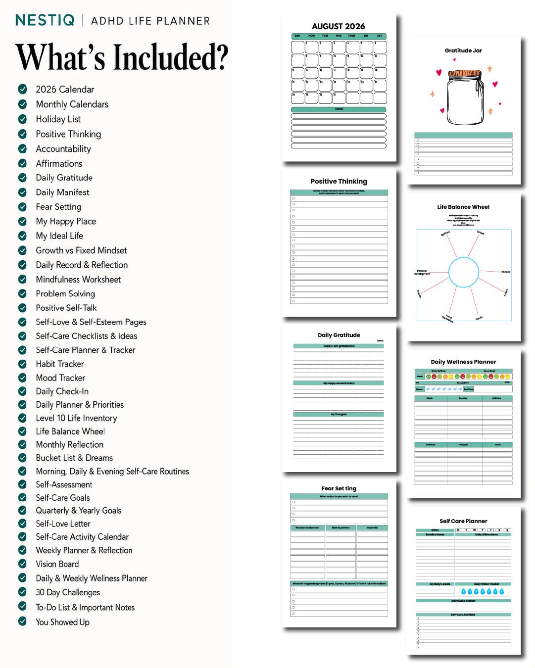 Your Home Isn't the Problem. Your System Is adhd cleaning planner A calm ADHD - friendly bundle to help you clean, plan, and finally feel in control - NESTIQ